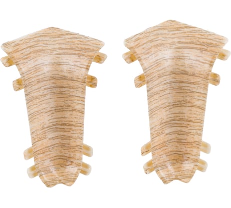 Внутренний угол для плинтуса IDEAL Классик 55 мм, 218 дуб европейский К-П55-В-Ф2 218 ДУБ ЕВП