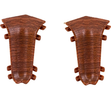 Внутренний угол для плинтуса IDEAL Классик 55 мм, 341 ольха К-П55-В-Ф2 341 ОЛХ