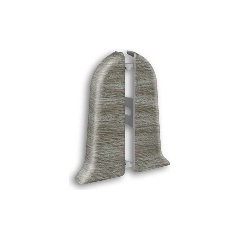 Торцевые заглушки для плинтуса IDEAL Классик 85 мм, 210 дуб пепельный К ...