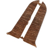 Торцевые заглушки для плинтуса IDEAL Классик 70 мм, 291 орех К-П70-Тп-Ф1 291 ОРХ