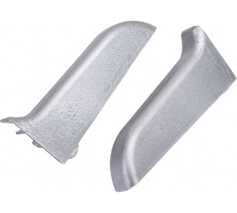 Торцевые для плинтуса Ideal 55мм Классик 081 серебристый К-П55-Тп-Ф1 081 СРБ