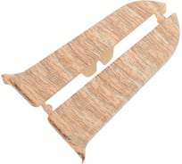 Торцевые заглушки для плинтуса IDEAL Классик 70 мм, 273 сосна светлая К-П70-Тп-Ф1 273 СОС СВТ