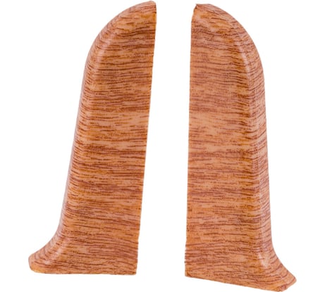 Торцевые заглушки для плинтуса IDEAL Классик 55 мм, 241 вишня К-П55-Тп-Ф1 241 ВИШ