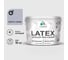 Акриловая краска для дверей и окон Latex по дереву с антисептическим эффектом, моющаяся, без запаха матовая MALARE светло-серый, 10 кг КЛТКСАСВСМ1000 1