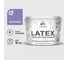 Акриловая краска для дверей и окон Latex по дереву с антисептическим эффектом, моющаяся, без запаха матовая MALARE фиалковый, 10 кг КЛТКСАФИАМ1000 1