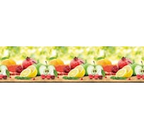 Универсальная самоклеящаяся пленка Декор Трейдинг Фрукты 2000*600 глянец пленкаФрукты2000*600