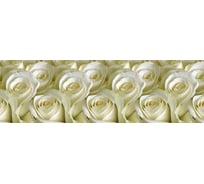 Универсальная самоклеющаяся пленка Декор Трейдинг Белые розы 2000*600 глянец