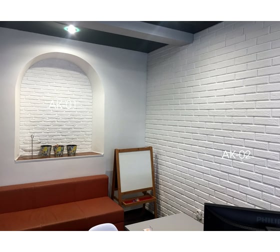 Плитка гипсовая ООО ПП Апогей ГИПСОН ТАЙЛ (gipson tile) АК-02
