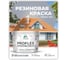 Краска MALARE резиновая ProfleX жидкая резина для наружных и внутренних работ, быстросохнущая моющаяся, матовая, темно-серый, 10 кг КПРФЛКСАТЕСМ1000 2