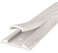 Порог с монтажным каналом IDEAL 36 мм, 1.6 м, 276 сосна беленая, 1 шт. ПМК36-1,6 276 СОС БЛН