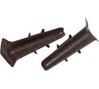 Внутренний угол для плинтуса DECONIKA (85 мм; 301 Венге; 2 шт.) Д-П85-В-Ф2 301 ВНГ