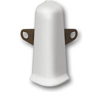 Наружный угол для плинтуса DECONIKA (70 мм; 002 Светло-серый; 2 шт.) Д-П70-Нк-Ф2 002 СВТ СЕР