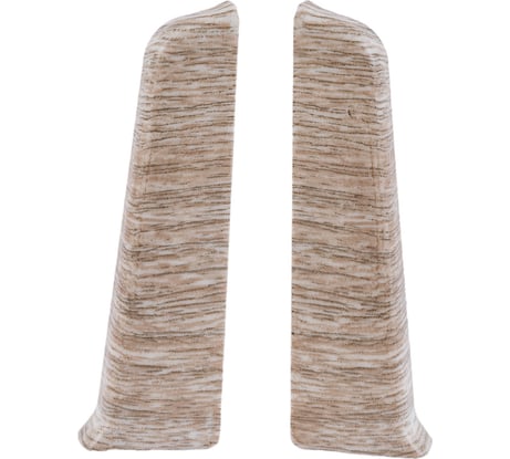 Торцевые заглушки для плинтуса DECONIKA (70 мм; 294 Орех антик; 2 шт.) Д-П70-Тп-Ф1 294 ОРХ АНТ