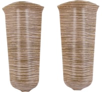 Наружный угол для плинтуса DECONIKA (70 мм; 208 Дуб мокко; 2 шт.) Д-П70-Нк-Ф2 208 ДУБ МОК