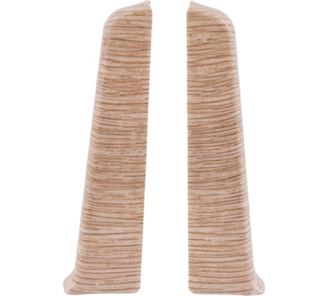 Торцевые заглушки для плинтуса DECONIKA (85 мм; 274 Сосна северная; 2 шт.) Д-П85-Тп-Ф1 274 СОС СЕВ