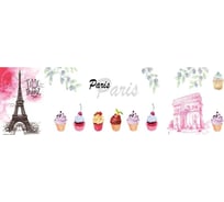 Кухонный фартук Декор Трейдинг Французские сладости 1 2070*600*6мм МДФ панель