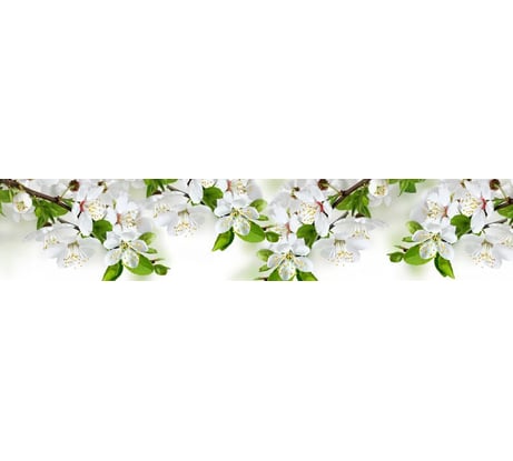 Кухонный фартук Декор Трейдинг Ветка яблони 2070*600*6мм МДФ панель