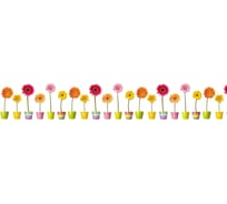 Кухонный фартук Декор Трейдинг Герберы 2070*600*6мм МДФ панель Герберы2070*600*6ммМДФпанель