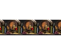 Универсальная самоклеющаяся пленка Декор Трейдинг Вино 3000*600 глянец пленкаВино3000*600