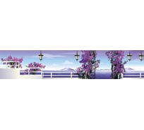 Кухонный фартук Декор Трейдинг Вечерний Тайланд 2000х600 мм ВечернийТайланд14822000*600мм