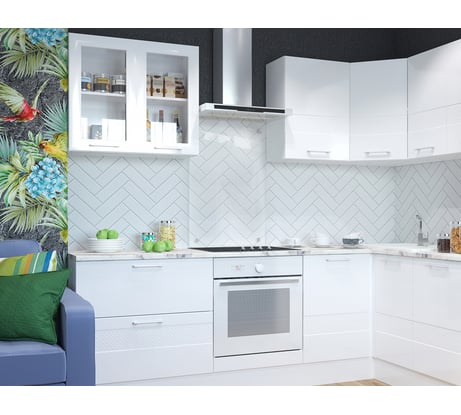 Кухонный фартук на стену ООО Оптион (панель из закаленного стекла; 600x900 мм) 81891