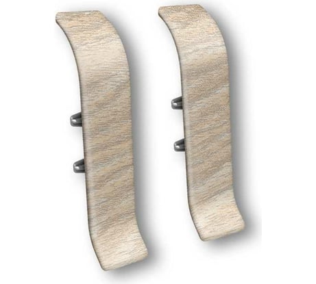 Соединитель для плинтуса IDEAL Классик 55 мм, 273 сосна светлая К-П55-С-Ф2 273 СОС СВТ