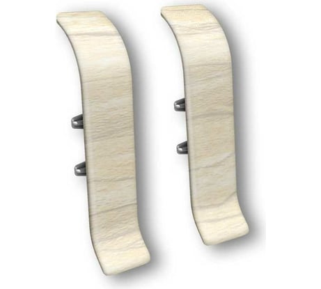 Соединитель для плинтуса IDEAL Классик 55 мм, 262 клен вермонт К-П55-С-Ф2 262 КЛН ВРМ