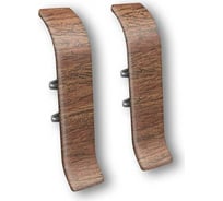 Соединитель для плинтуса IDEAL Классик 70 мм, 341 ольха К-П70-С-Ф2 341 ОЛХ 22390599