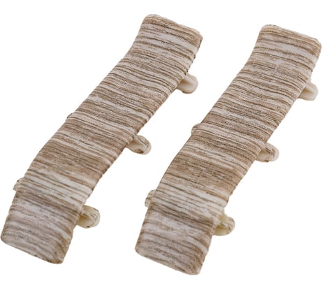 Соединитель для плинтуса IDEAL Классик 55 мм, 253 ясень серый К-П55-С-Ф2 253 ЯСН СЕР