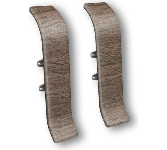 Соединитель для плинтуса IDEAL Классик 55 мм, 292 орех миланский К-П55-С-Ф2 292 ОРХ МИЛ 1