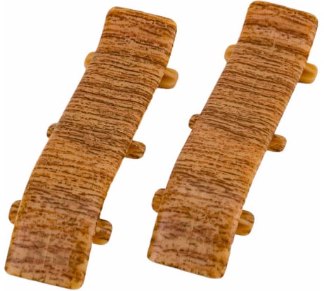 Соединитель для плинтуса IDEAL Классик 55 мм, 206 дуб коньячный К-П55-С-Ф2 206 дуб КНЧ