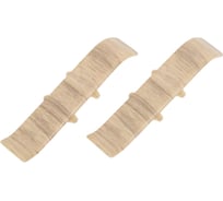 Соединитель для плинтуса IDEAL Классик 70 мм, 263 клен северный К-П70-С-Ф2 263 КЛН СЕВ