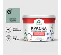 Краска MALARE от плесени и грибка, мятный леденец, 13 кг КБСПТМЯЛМ1300