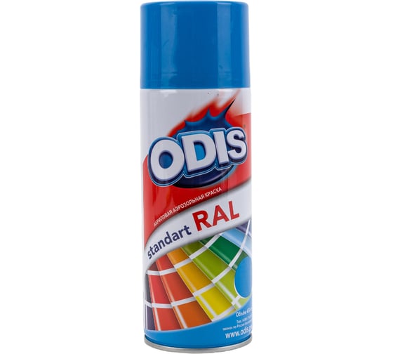 Краска-спрей ODIS standart RAL небесно-синий 5015ral