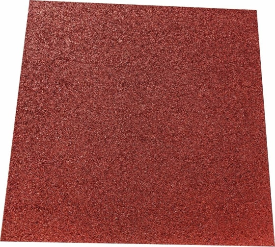 Плитка из резиновой крошки ООО Амортекс 10 кв.м., 500x500x40 мм, цвет красный 0141 1