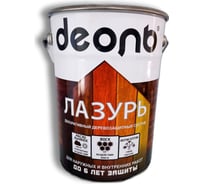 Лазурь декоративный деревозащитный состав Деоль палисандр полуглянцевый 00030438