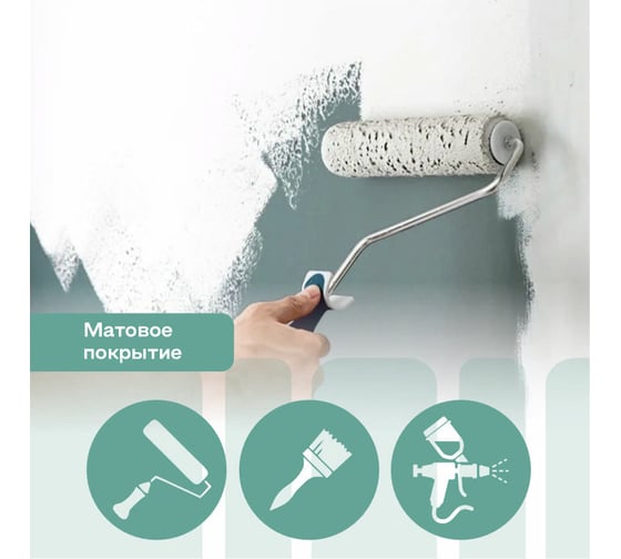 Краска для стен и потолков Obern 3 кг 17607