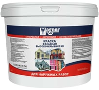 Фасадная акриловая краска Wagner высокоукрывистая, 1.3 кг арт.3025