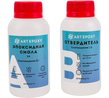 Эпоксидная смола для творчества ArtEpoxy Quick 24, 150 г 21656
