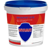 Огнезащитный состав для кабелей INVAMAT 678 белый 20 кг 1029