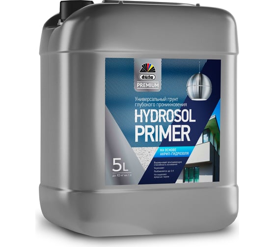 Грунт Dufa Premium HYDROSOL PRIMER на основе акрил-гидрозоля 5л Н0000004967