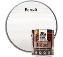 Лак Dufa MOBEL мебельный белый 900 мл МП00-005496