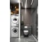 Рейка интерьерная ударопрочная влагостойкая Decor-Dizayn серый 20x20x3000 мм 622-80SH 7