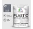 Акриловая краска MALARE для пластика Plastic для ПВХ, для подоконников и откосов, без запаха, матовая, мокрый асфальт 1 кг КПЛСТАМОАМ0100 1