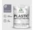 Акриловая краска MALARE для пластика Plastic для ПВХ, для подоконников и откосов, без запаха, матовая, темно-серый 2 кг КПЛСТАТЕСМ0200 1