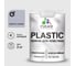 Акриловая краска MALARE для пластика Plastic для ПВХ, для подоконников и откосов, без запаха, матовая, светло-серый 2 кг КПЛСТАСВСМ0200 1
