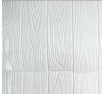 Самоклеящиеся мягкие 3D панели Декор Трейдинг Доска кристалл (белая; 700x700x4 мм) 3DпанелиДоскакристаллбелая700х700х4мм