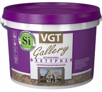 Фактурная штукатурка VGT силиконизированная, 25 кг 11607611