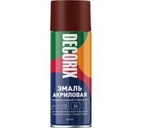Аэрозольная акриловая эмаль Decorix (универсальная; коричневый; 520 мл) 0101-39 DX