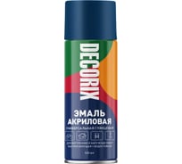 Аэрозольная акриловая эмаль Decorix (универсальная; темно-синий; 520 мл) 0101-74 DX